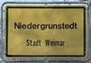 Hier geht's nach Niedergrunstedt!